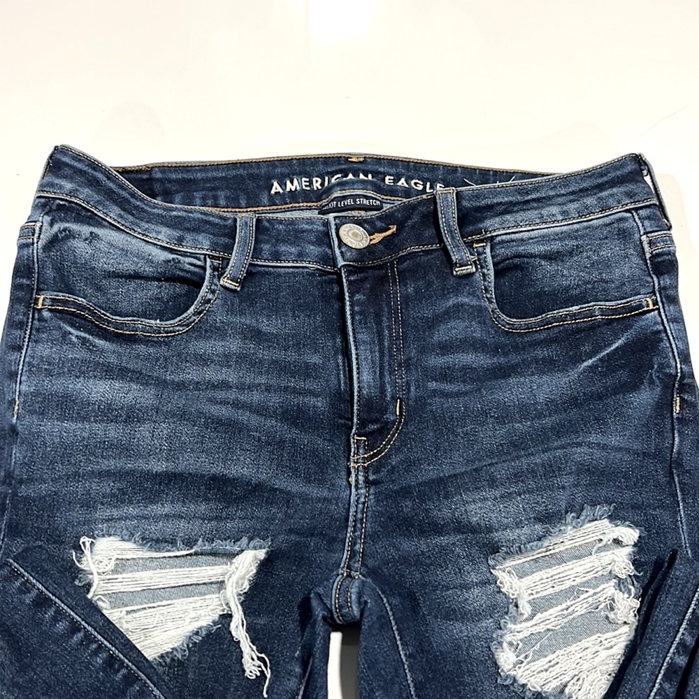 American Eagle Ne(x)t Level Stretch Jegging Crop, 10